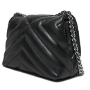 Borsa Donna a Tracolla Chiusa con Patta e Clip ARMANI EXCHANGE Colore Nero