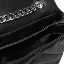 Borsa Donna a Tracolla Chiusa con Patta e Clip ARMANI EXCHANGE Colore Nero