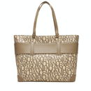 Women's Shoulder Shopper Bag ARMANI EXCHANGE in Sand and Brown Bass
