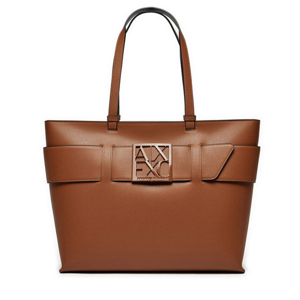 Borsa Donna Shopper a Spalla ARMANI EXCHANGE Colore Whisky