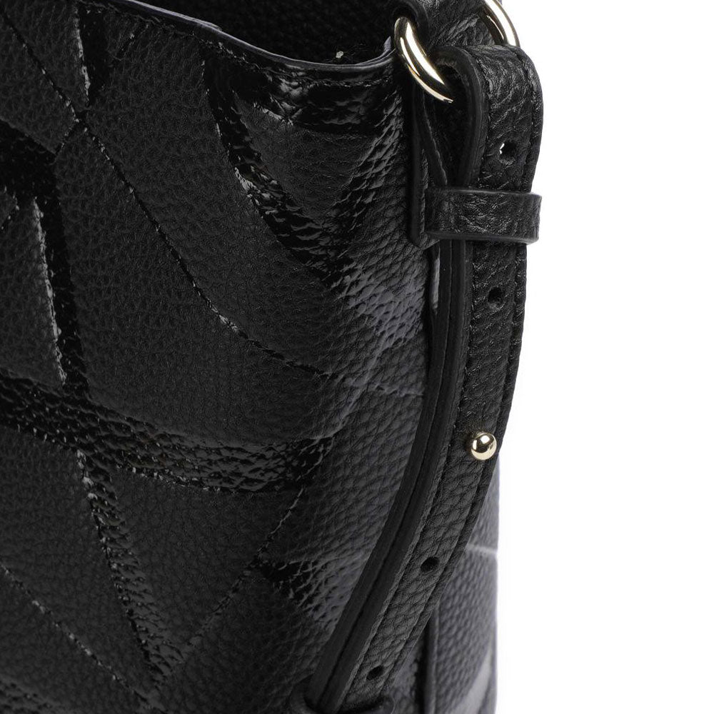 Women's Black Shoulder Shopper Bag ARMANI EXCHANGE in Black