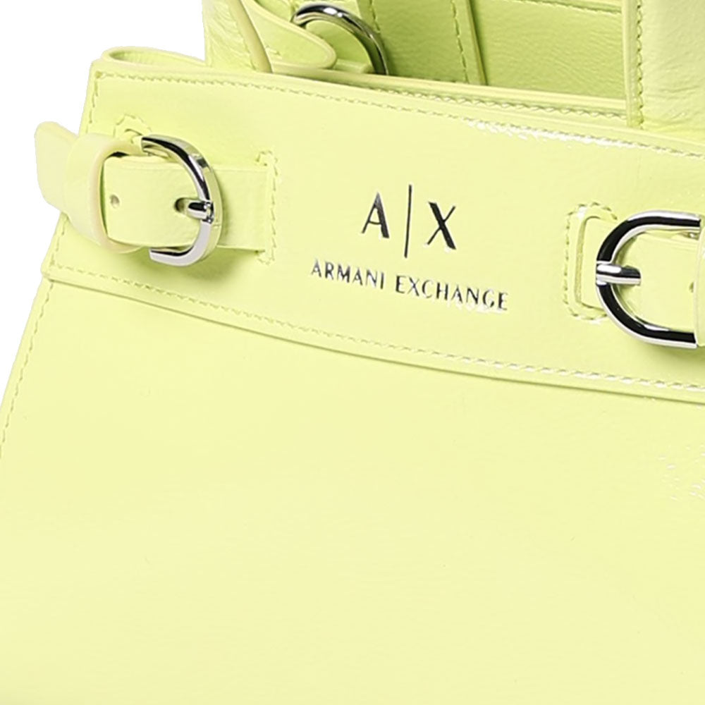 Borsa Donna Mini a Mano con Tracolla ARMANI EXCHANGE Colore Verde Lime