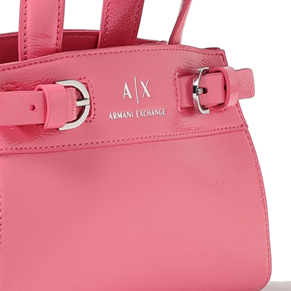 Borsa Donna Mini a Mano con Tracolla ARMANI EXCHANGE Colore Rosa