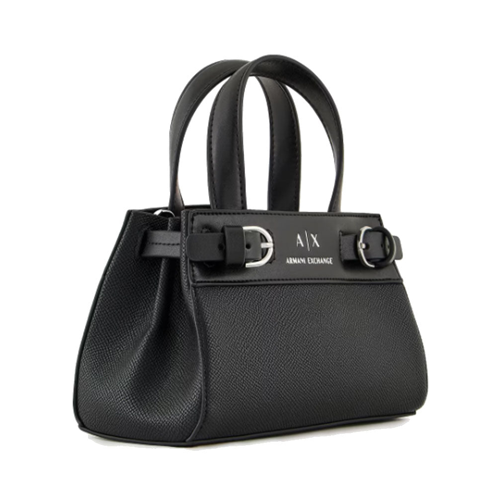 ARMANI EXCHANGE Mini Damenhandtasche mit Schultergurt Farbe Schwarz