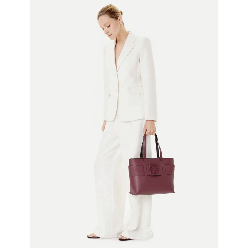 Borsa Donna Shopping a Spalla ARMANI EXCHANGE Colore Groove