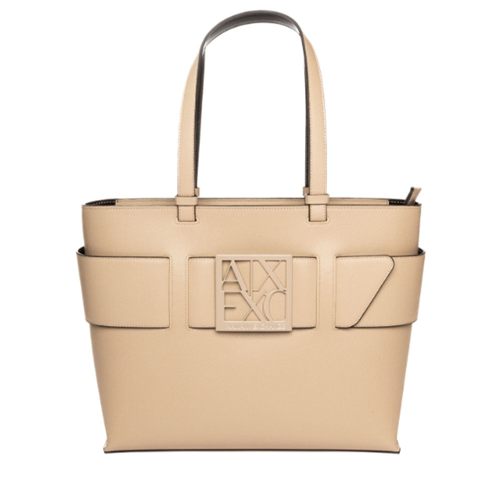 Borsa Donna Shopping a Spalla ARMANI EXCHANGE Colore Pisco