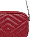 Borsa Donna a Tracolla Chiusa con Zip ARMANI EXCHANGE Colore Red Dahlia