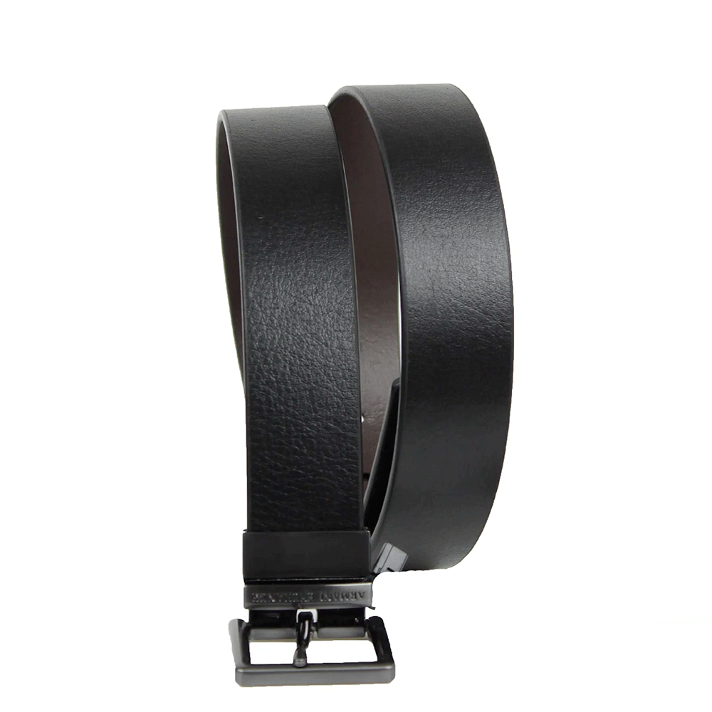 Cintura Uomo Reversibile in Pelle ARMANI EXCHANGE Colore Black - Brown