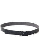 Cintura Uomo ARMANI EXCHANGE in Pelle Logata Colore Deep Navy - Ebony