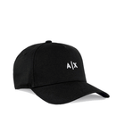 Cappello da Baseball ARMANI EXCHANGE Colore Nero - Bianco con Logo Ricamato