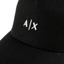 Cappello da Baseball ARMANI EXCHANGE Colore Nero - Bianco con Logo Ricamato