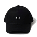 Cappello da Baseball ARMANI EXCHANGE Colore Nero - Bianco con Logo Ricamato