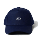 Cappello da Baseball ARMANI EXCHANGE Colore Navy con Logo Ricamato