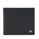Portafoglio con Portamonete ARMANI EXCHANGE in Pelle Nera Linea Elba