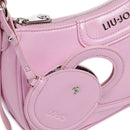 Borsa Donna Hobo Lucida LIU JO Silk Rosa Lavanda