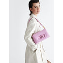 Borsa Donna a Spalla e Tracolla LIU JO linea La Puffy colore Rosa Lavanda