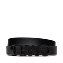 LIU JO Damengürtel H 2,5 cm aus schwarzem Leder