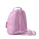 LIU JO Better Lavender Pink Quilted Damenrucksack mit Anhänger