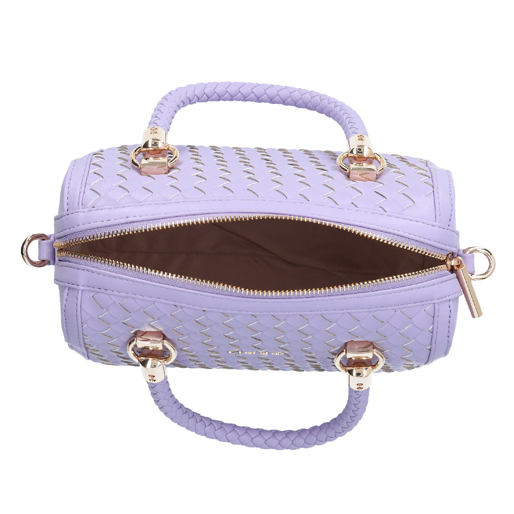 LIU JO Better Intrecciato Damenhandtasche in der Farbe Wisteria