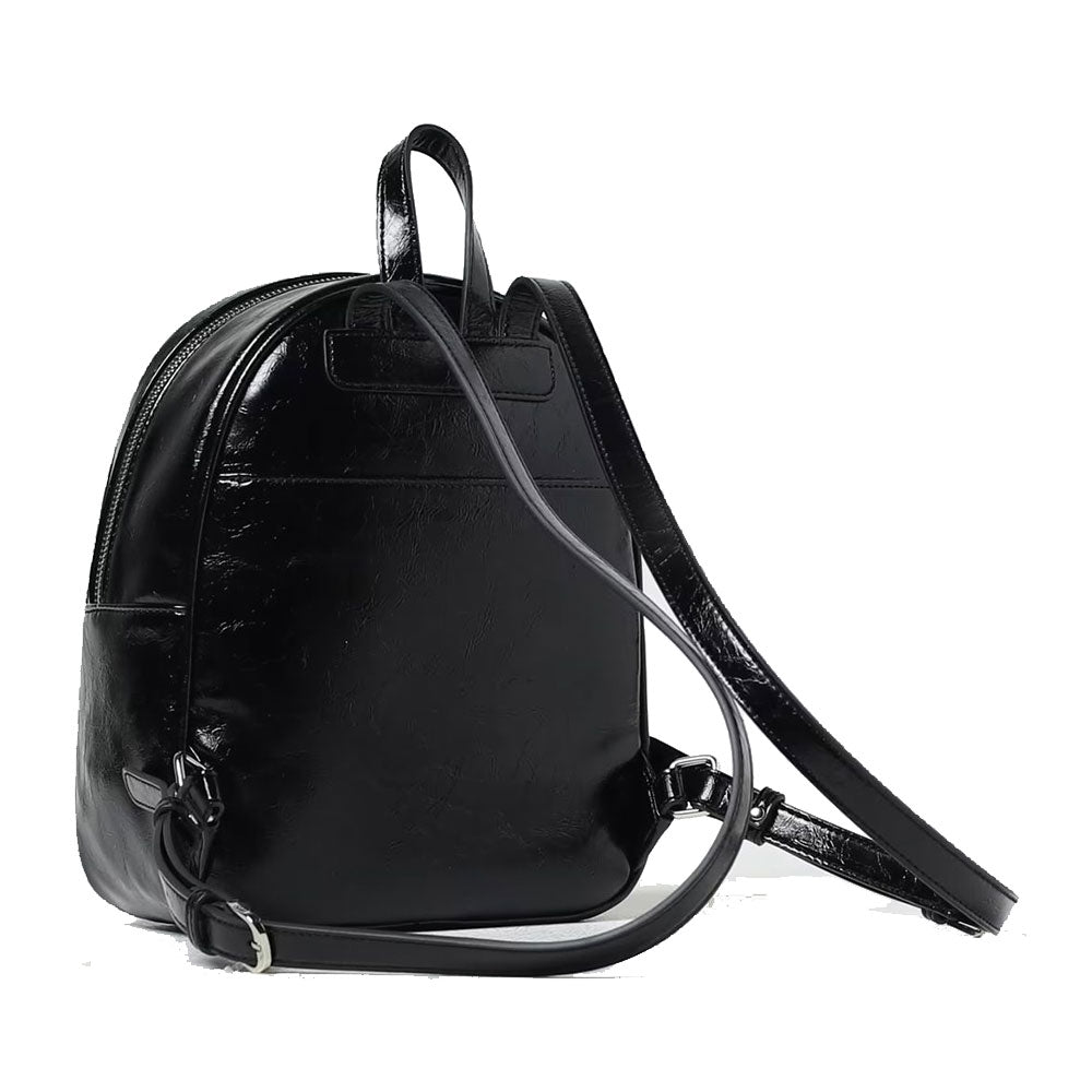 LIU JO Silk Shiny Damenrucksack Schwarz