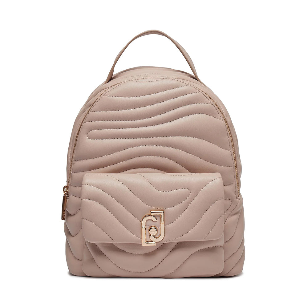 LIU JO Better Damenrucksack Quilted Meg Rose mit Charm