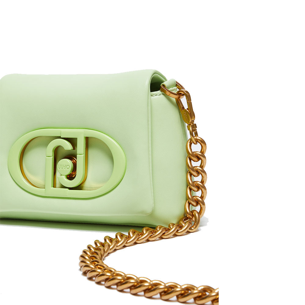 Borsa Donna a Spalla e Tracolla Small LIU JO linea La Puffy Verde Clorofilla