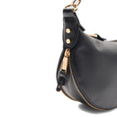 Hobo Bag Small con Tracolla LIU JO Better effetto Bottalato Nero