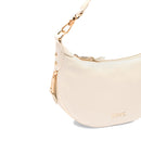 Hobo Bag Small con Tracolla LIU JO Better effetto Bottalato color Crema