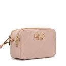 Borsa Donna a Tracolla LIU JO Better con Motivo a Rombi Rosa Cipria