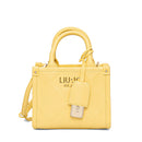 Borsa Donna a Mano Mini LIU JO Better con Motivo a Rombi Gialla