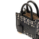 Borsa Donna a Mano Mini LIU JO Better in Tessuto Jacquard Nero