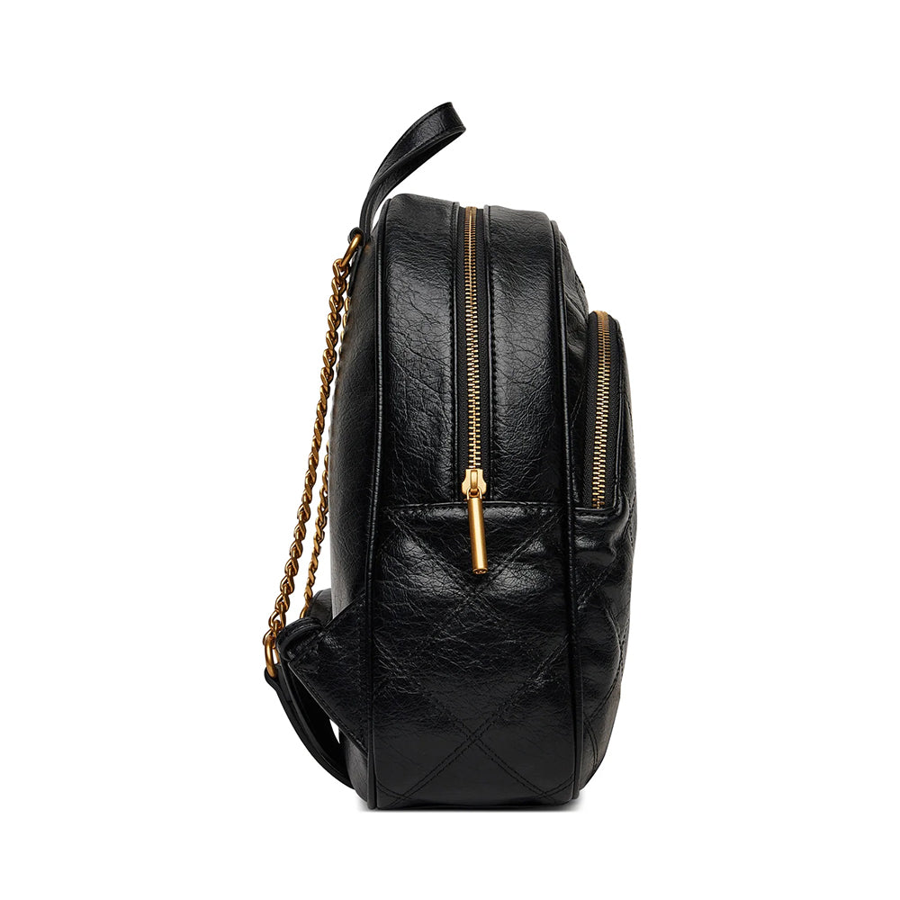 LIU JO Damen Rucksack Steppeffekt in Schwarz