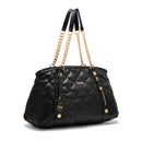 LIU JO Better Quilted Schwarze Umhängetasche für Damen