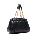 LIU JO Better Quilted Schwarze Umhängetasche für Damen