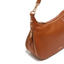 LIU JO Better Medium Hobo Bag mit Schultergurt in Trommeleffekt Braun