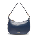 LIU JO Better Medium Hobo Bag mit Schultergurt in Trommeleffekt Blau