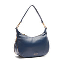 LIU JO Better Medium Hobo Bag mit Schultergurt in Trommeleffekt Blau