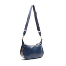 LIU JO Better Medium Hobo Bag mit Schultergurt in Trommeleffekt Blau