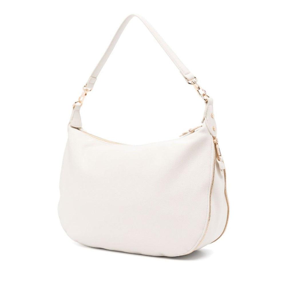 LIU JO Better Hobo Bag Large mit Schultergurt in cremefarbener Trommeloptik