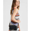 LIU JO Better Schultertasche Kameratasche Schwarz Trommeleffekt