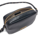 LIU JO Better Schultertasche Kameratasche Schwarz Trommeleffekt