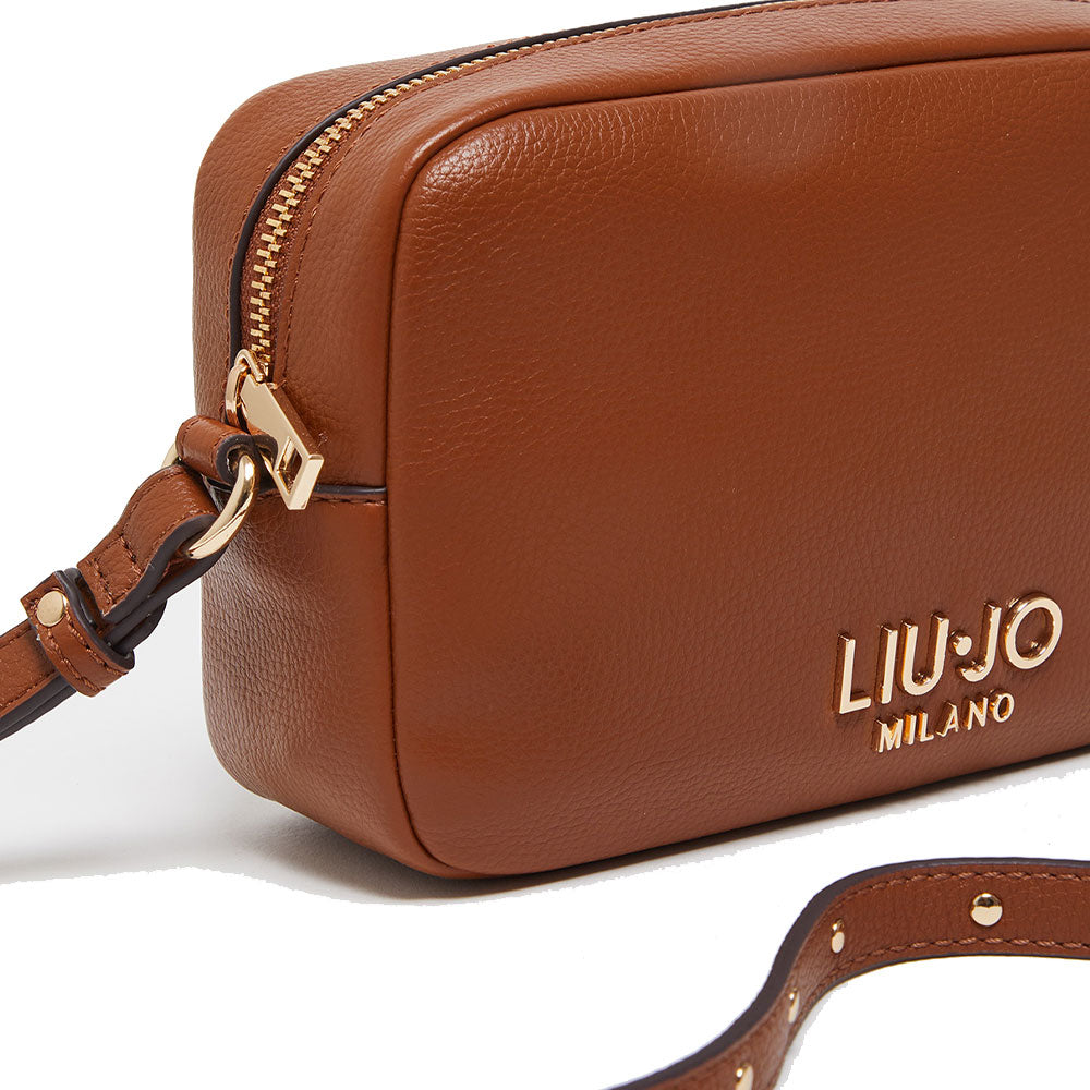 LIU JO Better Shoulder Bag Kameratasche in getrommelter Lederfarbe