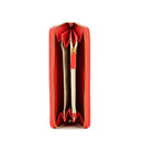Portafoglio Donna Zip Around LIU JO Better La Puffy Arancione