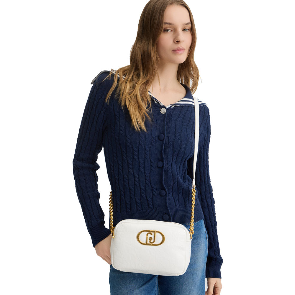 Borsa a Tracolla LIU JO Better linea La Puffy Off White