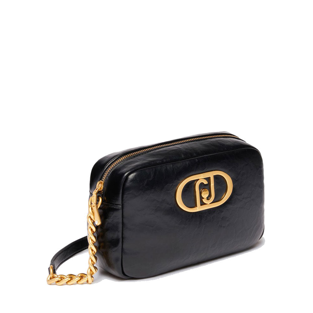 LIU JO Better Schultertasche La Puffy Black Line