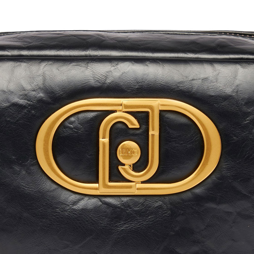 LIU JO Better Schultertasche La Puffy Black Line