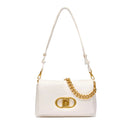 Borsa Media a Spalla con Pattina LIU JO Better linea La Puffy Off White
