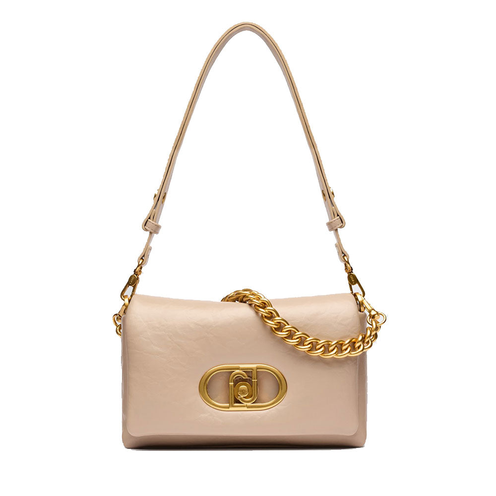 Borsa Media a Spalla con Pattina LIU JO Better linea La Puffy Dark Sand