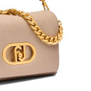 Borsa Media a Spalla con Pattina LIU JO Better linea La Puffy Dark Sand