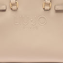 LIU JO 
Shopping Bag mit geprägtem Logo in Beige